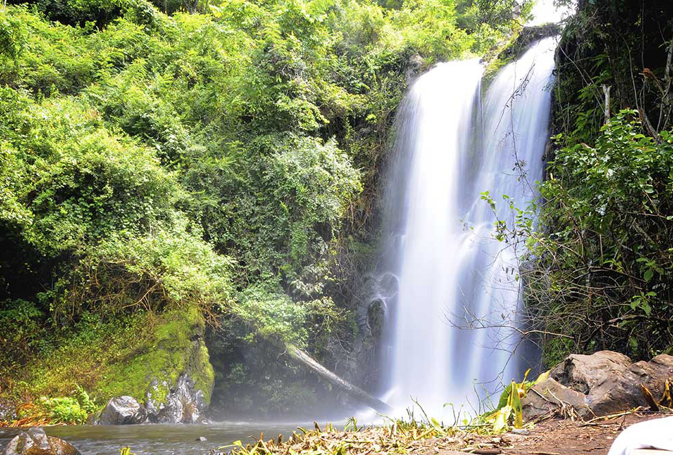 Kinukamori Waterfalls